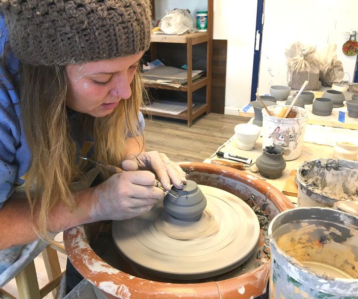 Winchester Massachusetts Pottery on the Common