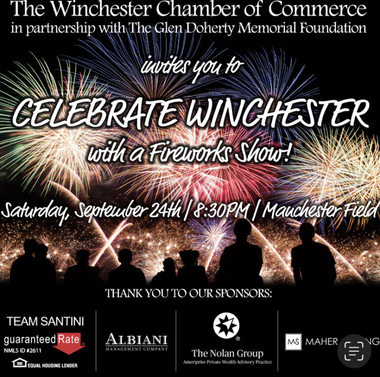 Fireworks Show! Visit Winchester MA